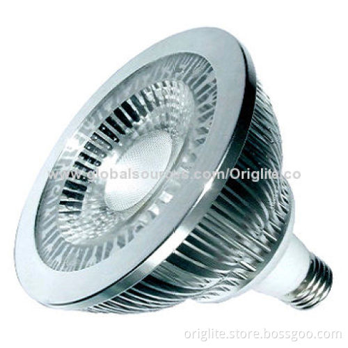 LED Spotlight Bulb, 12W PAR30, Lifud Power, Bridgelux Chip, COB LED, 3yrs Warranty/E27/High-polished